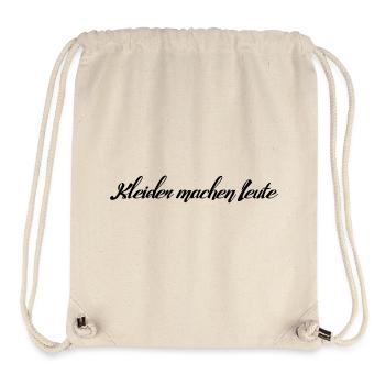  Kleider machen Leute - Stanley/Stella recycelter Gym Bag - Naturweiß - Vorne