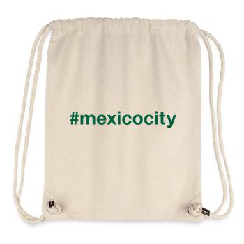 Hashtag de Mexico - Sac à cordon recyclé Stanley/Stella - blanc naturel - Devant