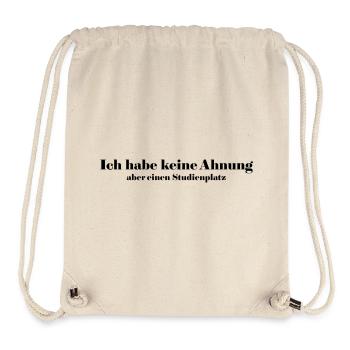 Study place - Stanley/Stella Recycled Gym Bag - natural - Front
