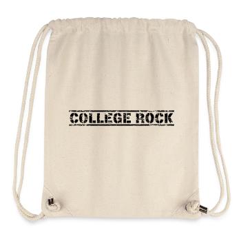 College Rock - Stanley/Stella Recycled Gym Bag - natural - Front