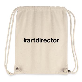 ART DIRECTOR Hashtag - Stanley/Stella recycelter Gym Bag - Naturweiß - Vorne