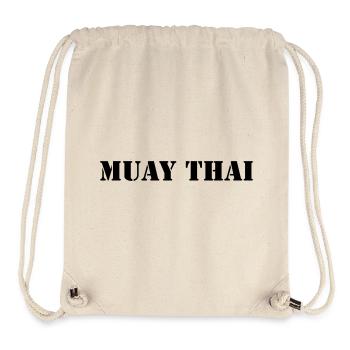 Muay thai - Stanley/Stella Recycled Gym Bag - natural - Front