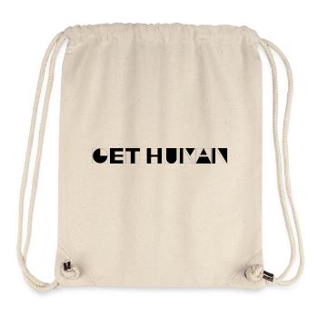Get Human - Stanley/Stella Recycled Gym Bag - natural - Front