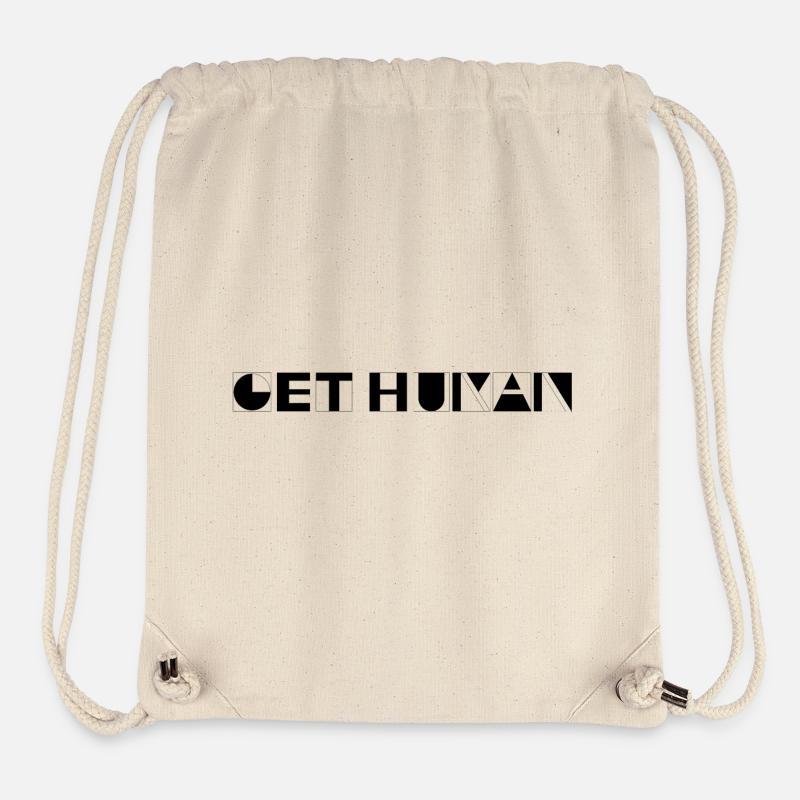 Get Human - Stanley/Stella recycelter Gym Bag - Naturweiß
