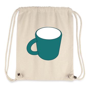Empty coffee cup - Stanley/Stella Recycled Gym Bag - natural - Front