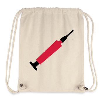 spritze - Stanley/Stella recycelter Gym Bag - Naturweiß - Vorne