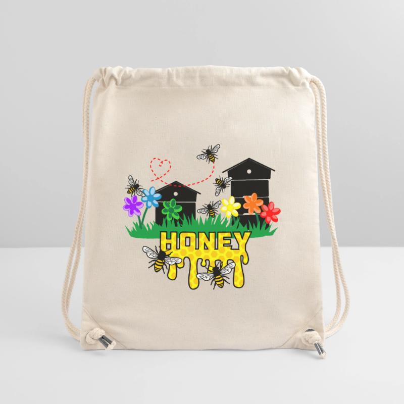 Honiggewächshäuser oder Bienenstöcke mit Bienen Stanley/Stella recycelter Gym Bag