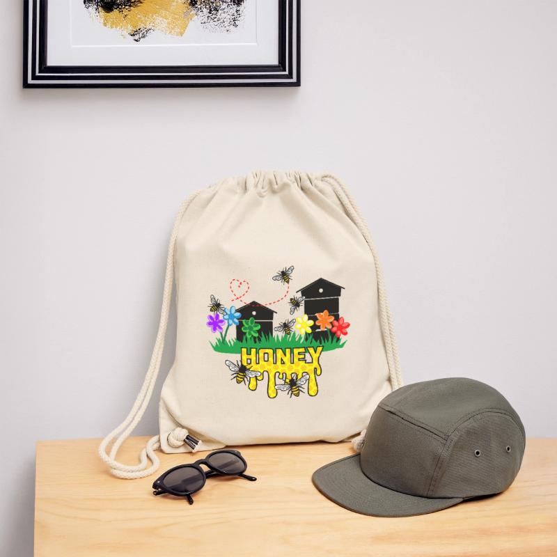 Honiggewächshäuser oder Bienenstöcke mit Bienen Stanley/Stella recycelter Gym Bag