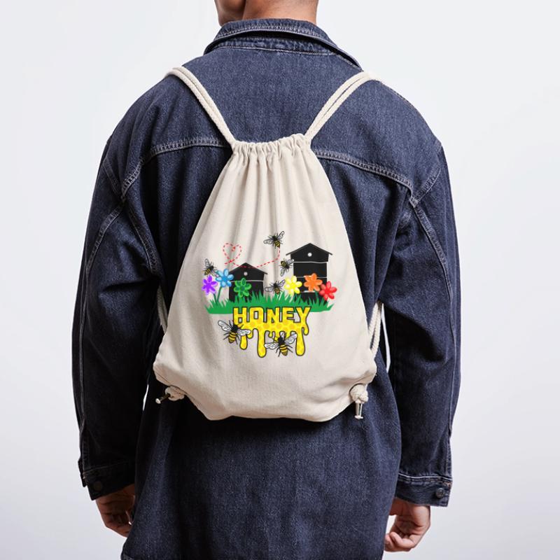 Honiggewächshäuser oder Bienenstöcke mit Bienen Stanley/Stella recycelter Gym Bag