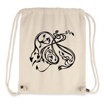 Arrows - Stanley/Stella Recycled Gym Bag - natural - Front