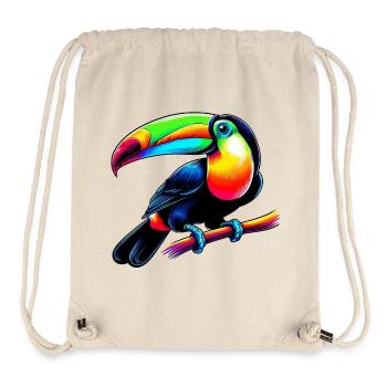Tukan - Stanley/Stella recycelter Gym Bag - Naturweiß - Vorne