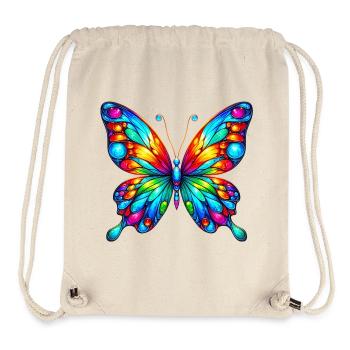 Butterfly - Stanley/Stella Recycled Gym Bag - natural - Front