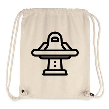 space station - Stanley/Stella Recycled Gym Bag - natural - Front