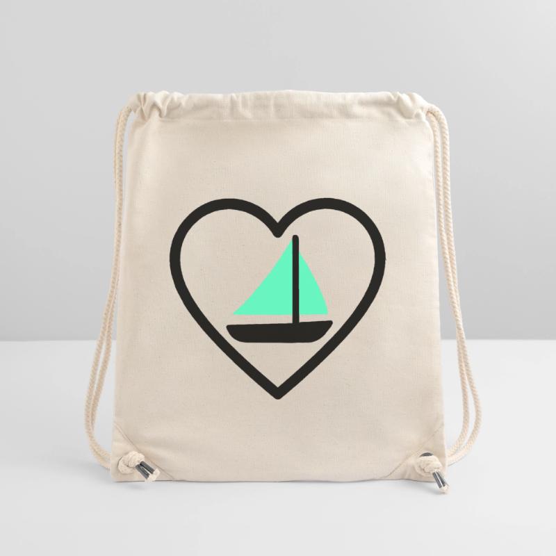 Cuore Vela – Passione Navigazione Stanley/Stella recycelter Gym Bag