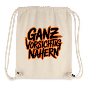 Very Careful Approach Brush Design - Stanley/Stella Recycled Gym Bag - natural - Front