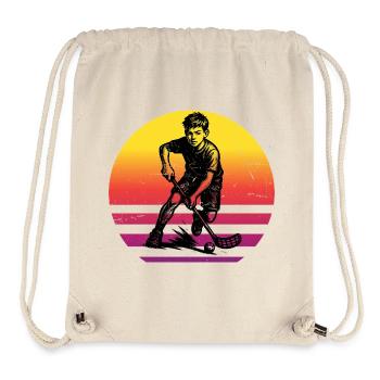 Klare Floorball Botschaft - Stanley/Stella recycelter Gym Bag - Naturweiß - Vorne