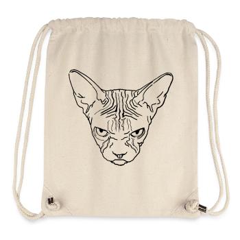 Sphinx Head - Stanley/Stella Recycled Gym Bag - natural - Front