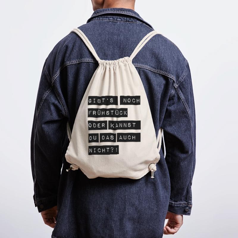 Gibts noch Frühstück oder kannst du das auch nicht Stanley/Stella recycelter Gym Bag
