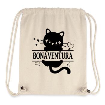 t-shirt Bonaventura t-shirt cat Katze gato - Stanley/Stella Recycled Gym Bag - natural - Front