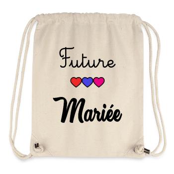 BRIDE-TO-BE - Stanley/Stella Recycled Gym Bag - natural - Front