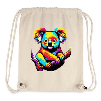 Koala - Stanley/Stella recycelter Gym Bag - Naturweiß - Vorne