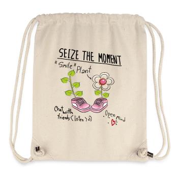 seize the moment - Stanley/Stella Recycled Gym Bag - natural - Front