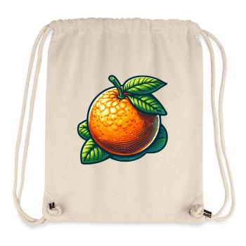 Textured Citrus Nature - Stanley/Stella Recycled Gym Bag - natural - Front