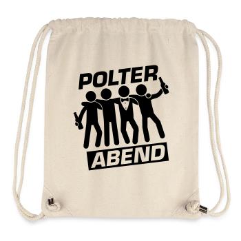Polterabend Crew Polterhochzeit - Stanley/Stella recycelter Gym Bag - Naturweiß - Vorne