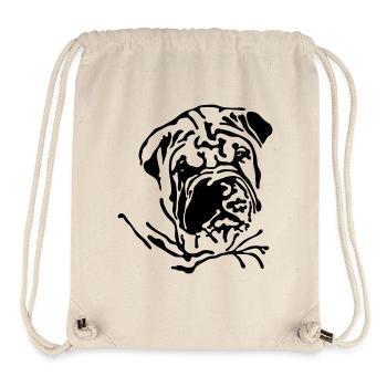 Shar-Pei - Stanley/Stella recycelter Gym Bag - Naturweiß - Vorne