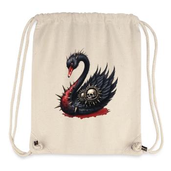 Skull Spines Swan - Stanley/Stella Recycled Gym Bag - natural - Front