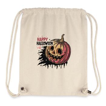 Expressive Halloween Pumpkin - Stanley/Stella Recycled Gym Bag - natural - Front