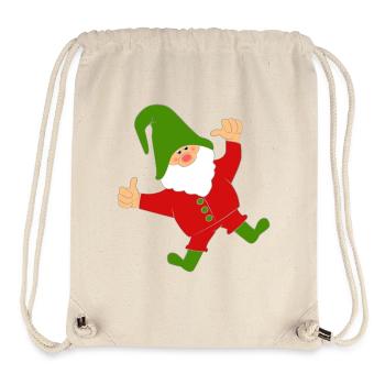 Hopping Imp - Stanley/Stella Recycled Gym Bag - natural - Front