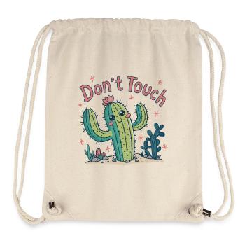 Cactus Dont Touch - Stanley/Stella Recycled Gym Bag - natural - Front