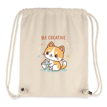 Creative Chat - Stanley/Stella Recycled Gym Bag - natural - Front