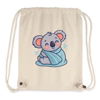 Süßer Koala bei Dodo - Stanley/Stella recycelter Gym Bag - Naturweiß - Vorne
