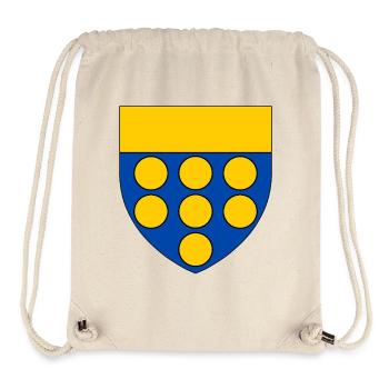Wappen von Brie - Stanley/Stella recycelter Gym Bag - Naturweiß - Vorne