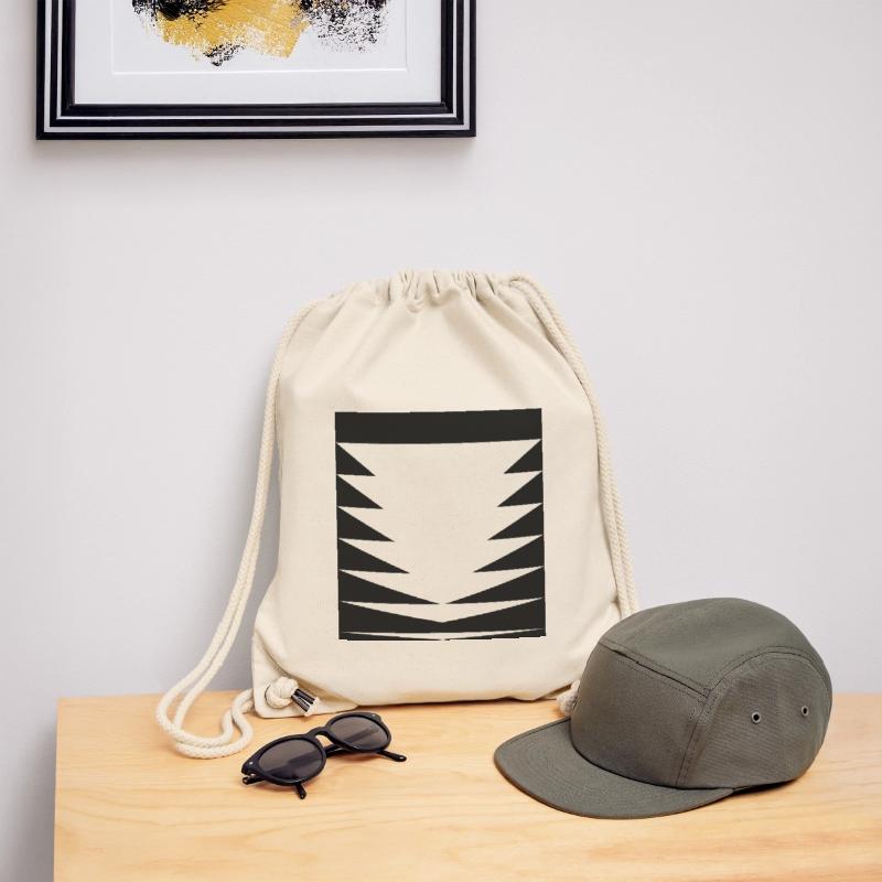 Triangles Pattern design Stanley/Stella Recycled Gym Bag