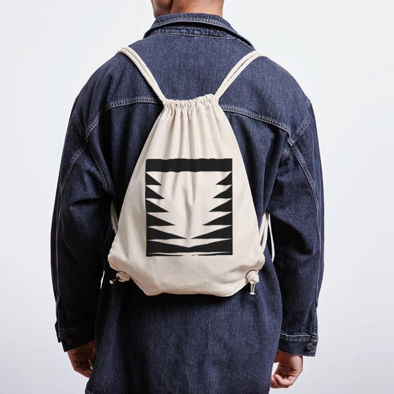 Triangles Pattern design Stanley/Stella Recycled Gym Bag