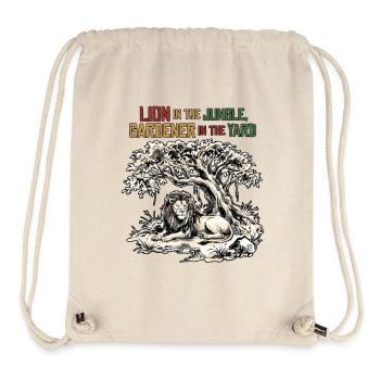 Gardener Lion - Stanley/Stella recycelter Gym Bag - Naturweiß - Vorne