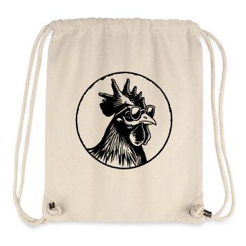 Chicken Chicken Coop - Stanley/Stella Recycled Gym Bag - natural - Front