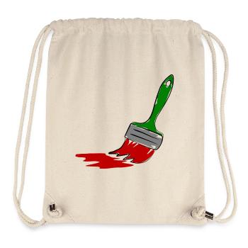 Painter Brush - Stanley/Stella Recycled Gym Bag - natural - Front