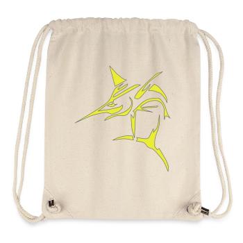 Espadon, marlin, - Sac à cordon recyclé Stanley/Stella - blanc naturel - Devant