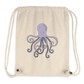 Kraken - Stanley/Stella Recycled Gym Bag - natural - Front