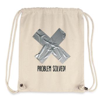 Problem Solved Duct tape - Stanley/Stella Recycled Gym Bag - natural - Front