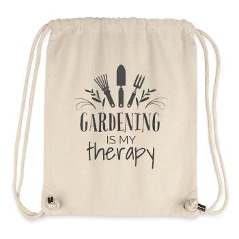 Garden Love Plant Motifs - Stanley/Stella Recycled Gym Bag - natural - Front