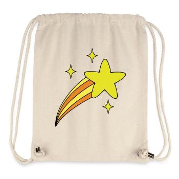 Star with tail - Stanley/Stella Recycled Gym Bag - natural - Front