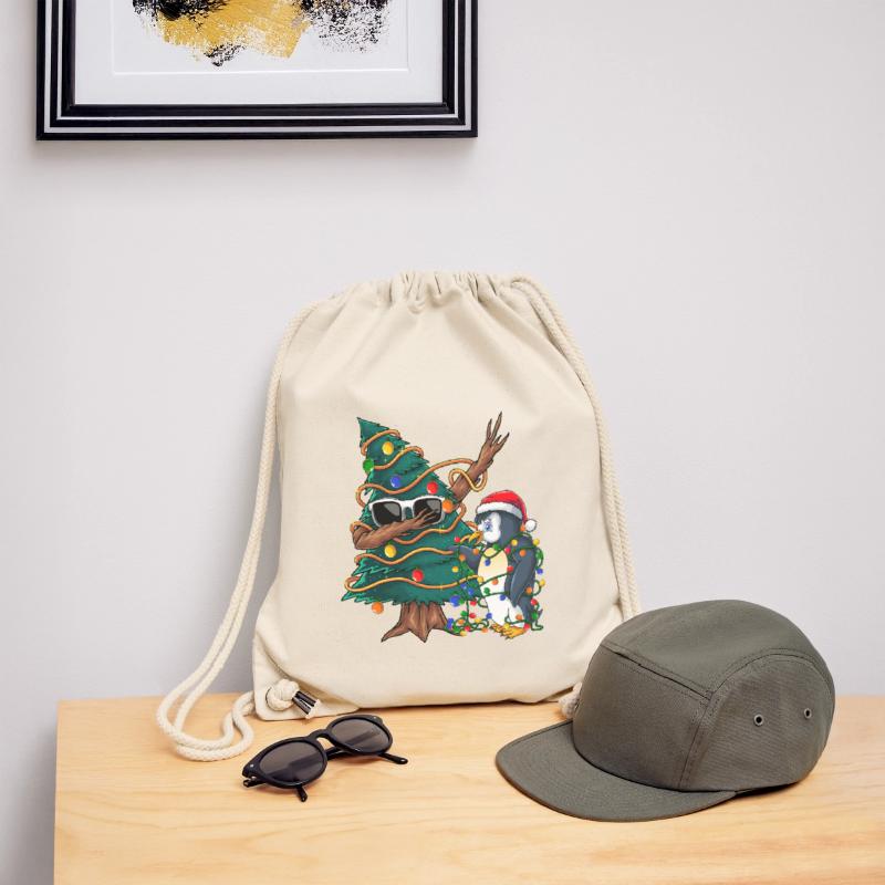 Dapping Tannenbaum -Dapping Weihnachtspullover Stanley/Stella recycelter Gym Bag