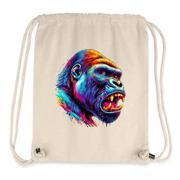Gorilla - Stanley/Stella Recycled Gym Bag - natural - Front