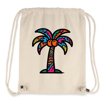 Palme - Stanley/Stella recycelter Gym Bag - Naturweiß - Vorne