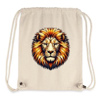 Lion - Stanley/Stella Recycled Gym Bag - natural - Front